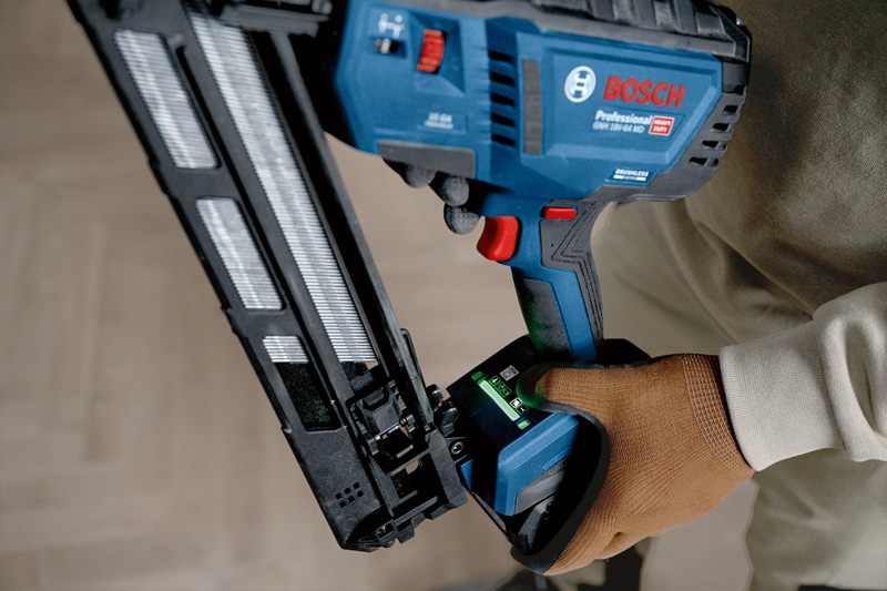 BOSCH Akku-Holznagler GNH 18V-64 MD, im Karton BOSCH Akku-Holznagler GNH 18V-64 MD, im Karton