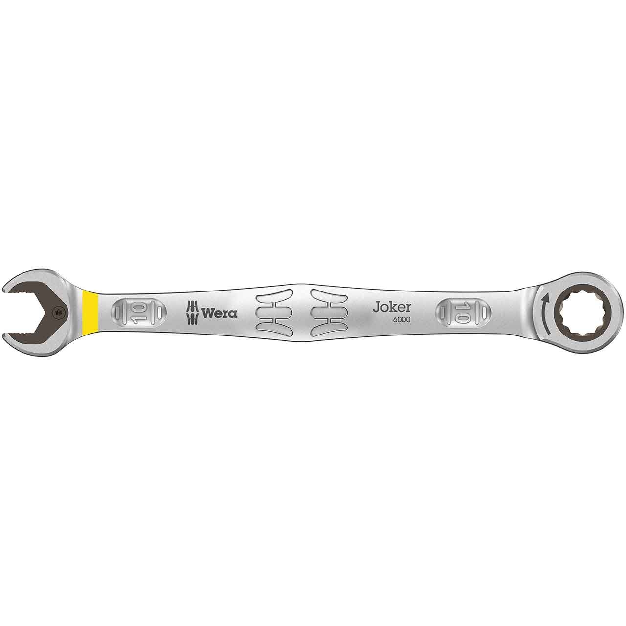 WERA 6000 Joker Maul-Ringratschen-Schlüssel SW10 WERA 6000 Joker Maul-Ringratschen-Schlüssel SW10