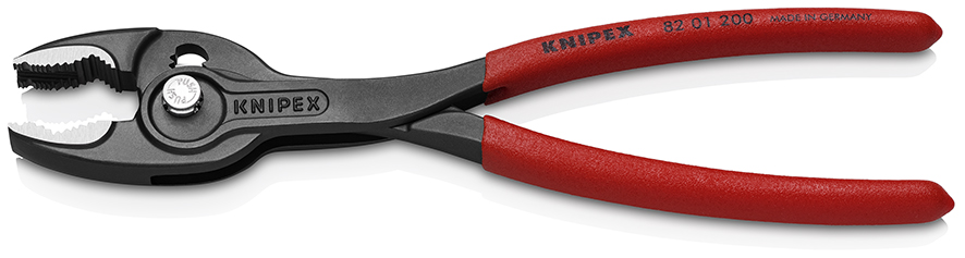 KNIPEX Frontgreifzange TwinGrip schwarz atramentiert 200 mm