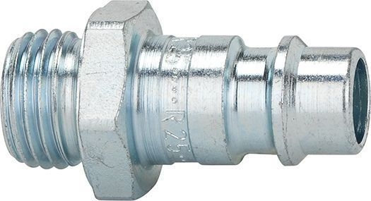 Riegler Stecknippel NW7,2 Stahl, G1/2" außen