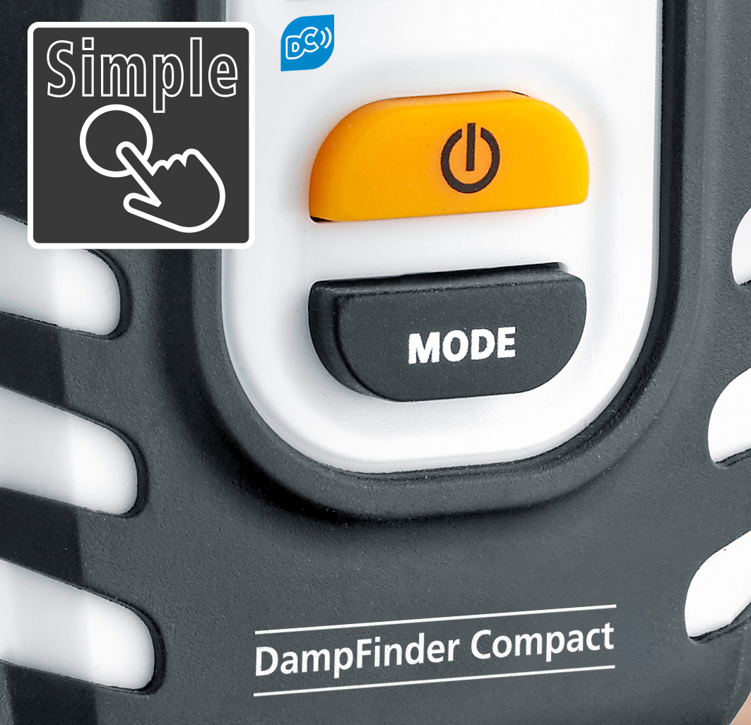 LASERLINER Materialfeuchtemessgerät DampFinder Compact Plus LASERLINER Materialfeuchtemessgerät DampFinder Compact Plus