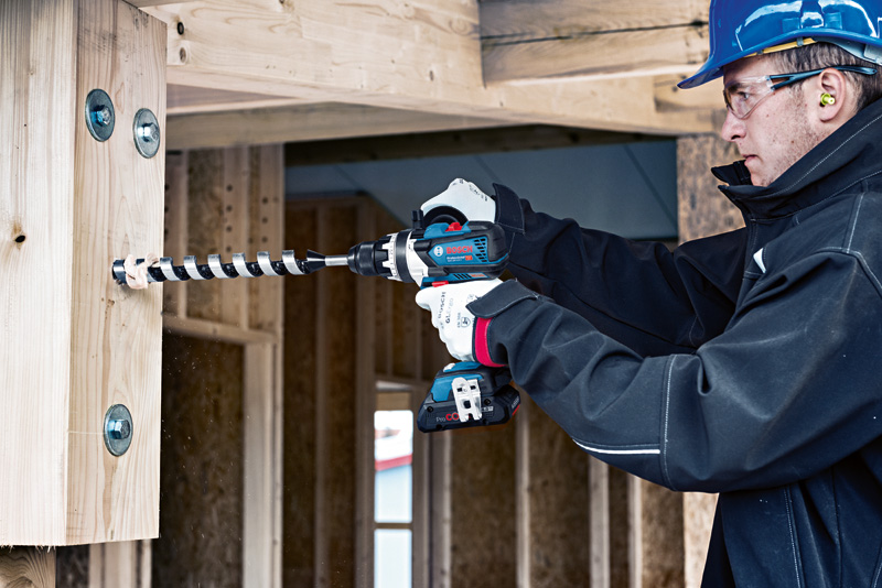 BOSCH Akku-Schlagbohrschrauber GSB 18V-110 C in L-BOXX mit 2 x 4,0-Ah Akku ProCORE18V BOSCH Akku-Schlagbohrschrauber GSB 18V-110 C in L-BOXX mit 2 x 4,0-Ah Akku ProCORE18V