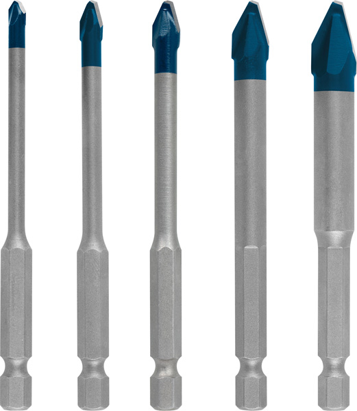BOSCH EXPERT HEX-9 Hard Ceramic Bohrer-Set, 4/5/6/8/10 x 90 mm, 5-tlg BOSCH EXPERT HEX-9 Hard Ceramic Bohrer-Set, 4/5/6/8/10 x 90 mm, 5-tlg