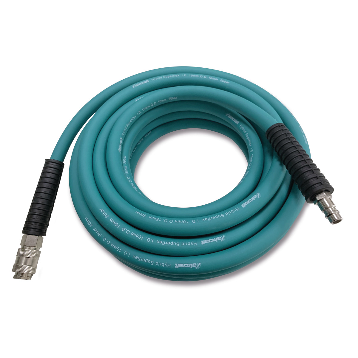 AIRCRAFT Druckluftschlauch Hybrid SuperFlex 10x16 mm, 10 m