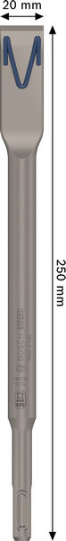 BOSCH EXPERT SDS plus-8C Flachmeißel, 20 x 250 mm BOSCH EXPERT SDS plus-8C Flachmeißel, 20 x 250 mm