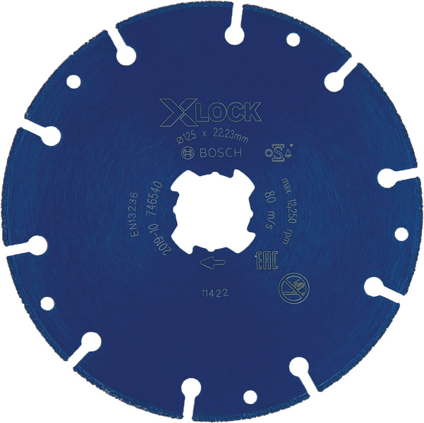 BOSCH EXPERT Diamond Metal Wheel X-LOCK Trennscheibe, 125 x 22,23 mm BOSCH EXPERT Diamond Metal Wheel X-LOCK Trennscheibe, 125 x 22,23 mm