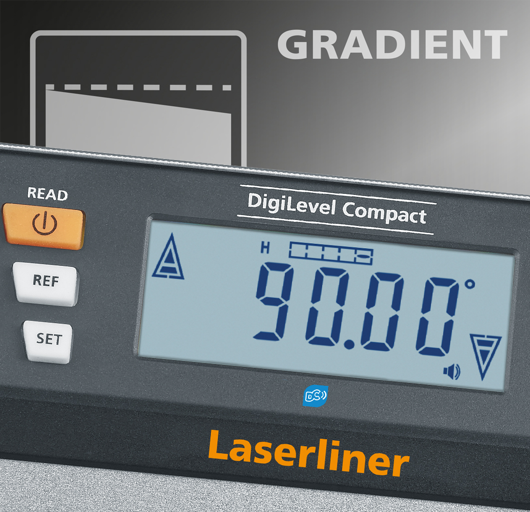 LASERLINER Digitale Elektronik-Wasserwaage DigiLevel Compact LASERLINER Digitale Elektronik-Wasserwaage DigiLevel Compact