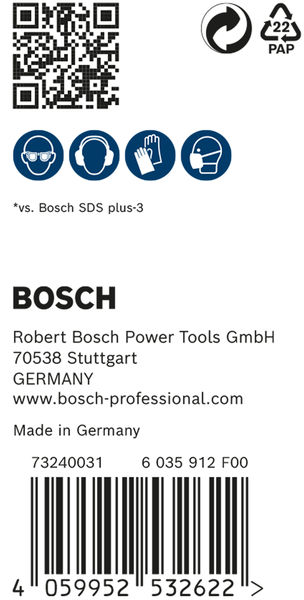 BOSCH EXPERT SDS plus-7X Hammerbohrer, 12 x 150 x 215 mm, 30-tlg.