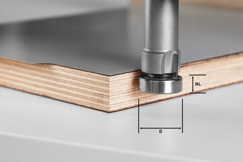FESTOOL Bündigfräser HW/KLS D22/8-OFK