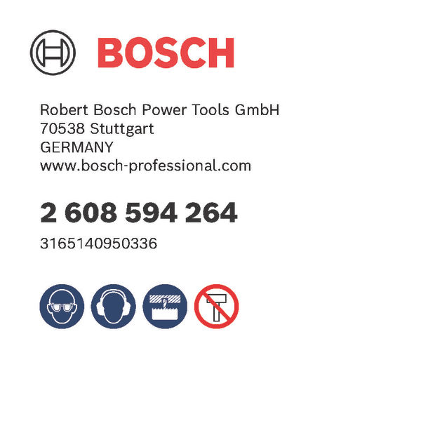 BOSCH PC Plus-Dorn 3/8" 8,7 mm BOSCH PC Plus-Dorn 3/8" 8,7 mm