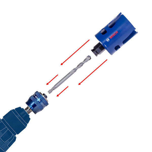 BOSCH EXPERT Construction Material Lochsäge, 35 x 60 mm BOSCH EXPERT Construction Material Lochsäge, 35 x 60 mm