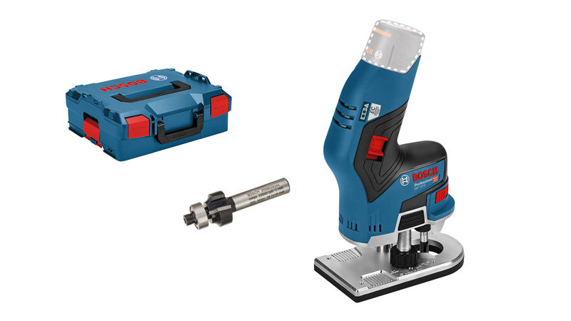 BOSCH Akku-Kantenfräse GKF 12V-8, Solo Version, L-BOXX BOSCH Akku-Kantenfräse GKF 12V-8, Solo Version, L-BOXX