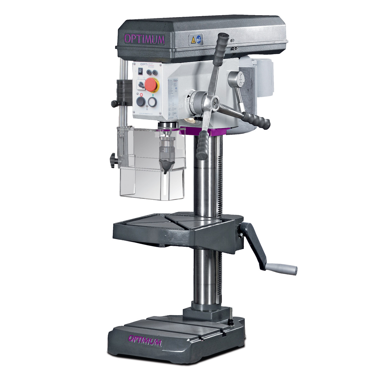 OPTIMUM Tischbohrmaschine OPTIdrill B 24H Aktions-Set