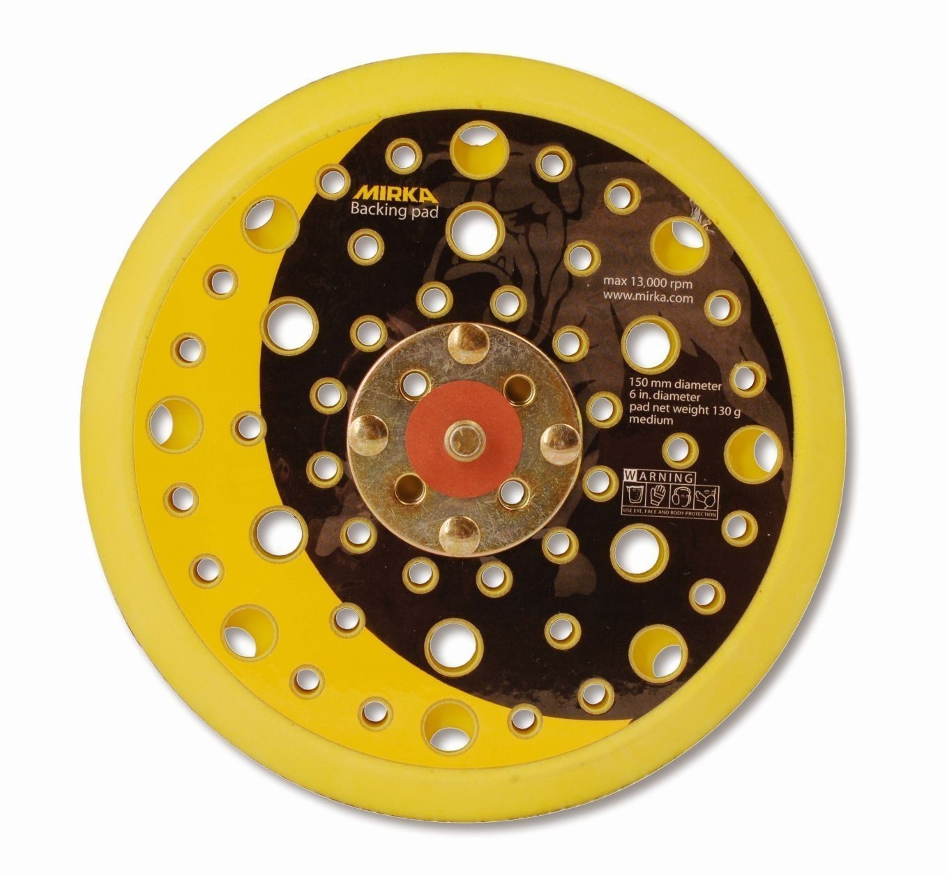 MIRKA Schleifteller Abranet 150mm 5/16" Grip 51L Medium