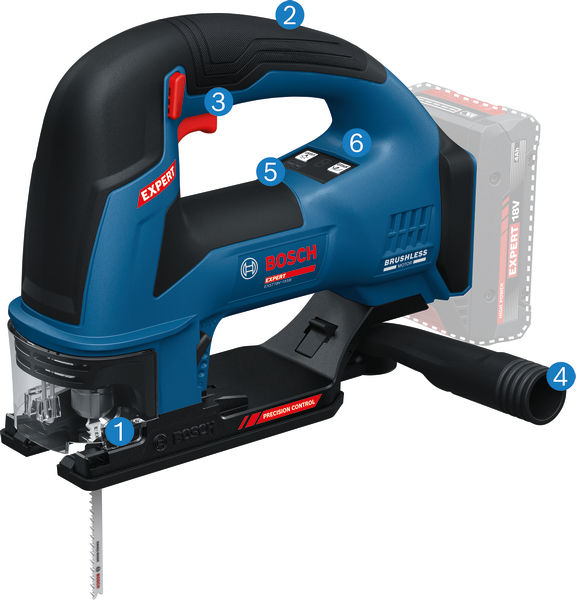 BOSCH EXPERT Stichsäge EXST18V-155B BOSCH EXPERT Stichsäge EXST18V-155B