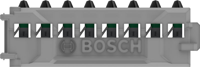 BOSCH PRO Pozidriv Impact Bit, PZ2, 25 mm, 8-tlg. BOSCH PRO Pozidriv Impact Bit, PZ2, 25 mm, 8-tlg.