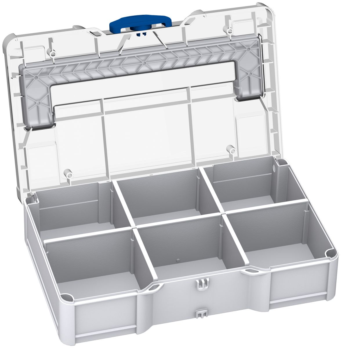 TANOS Systainer³ S 76, Deckel transparent mit Fachteiler (lichtgrau RAL 7035) TANOS Systainer³ S 76, Deckel transparent mit Fachteiler (lichtgrau RAL 7035)