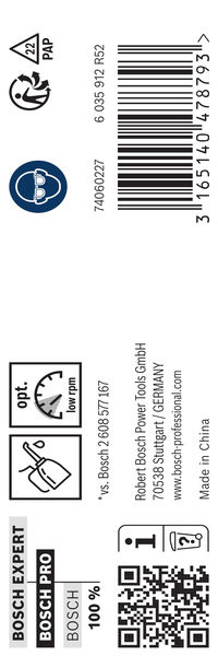 BOSCH Metallbohrer HSS-G, DIN 338