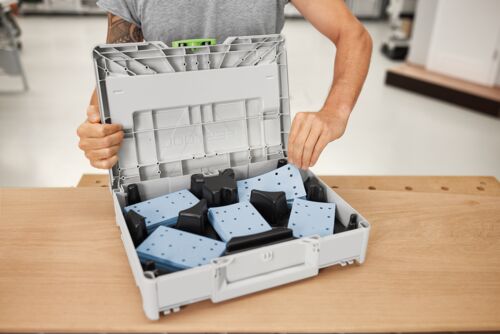 FESTOOL Schleifmittel-Systainer³ Granat 80x133 GR SYS FESTOOL Schleifmittel-Systainer³ Granat 80x133 GR SYS