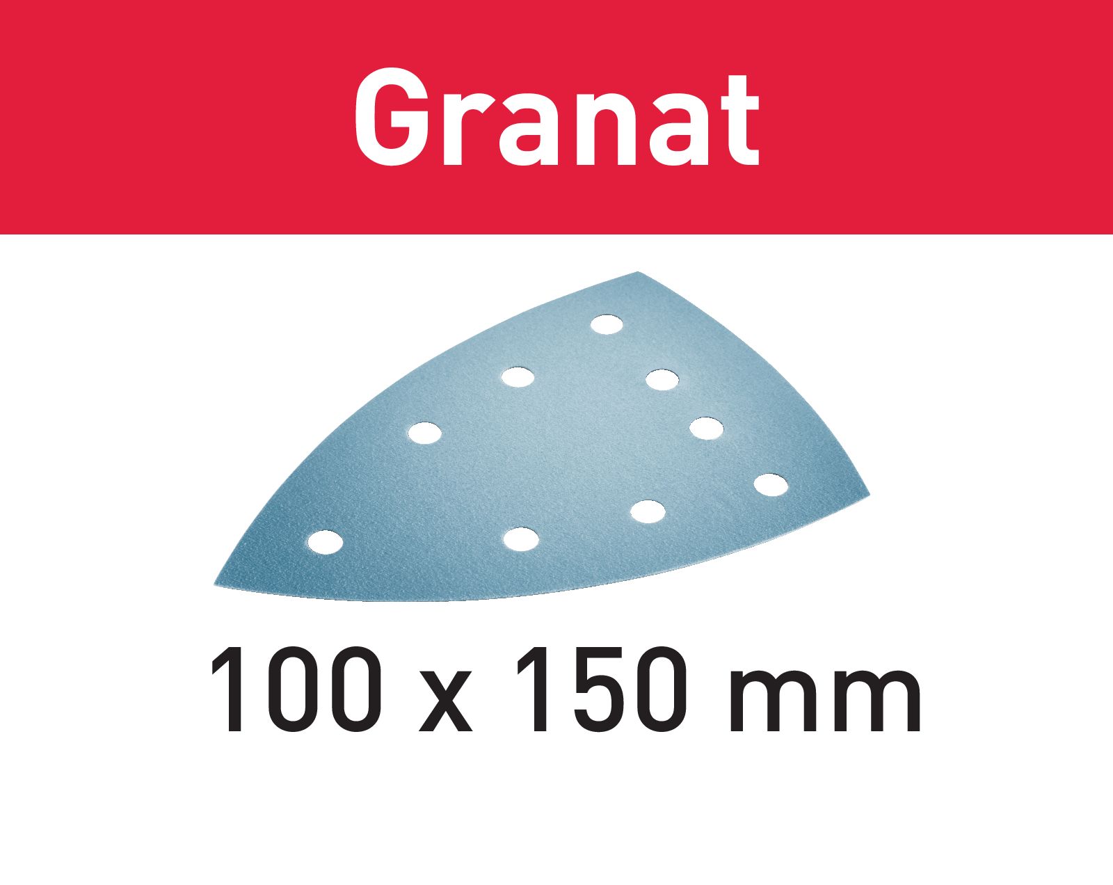 FESTOOL Schleifmittel Granat Delta P180 GR/10 FESTOOL Schleifmittel Granat Delta P180 GR/10