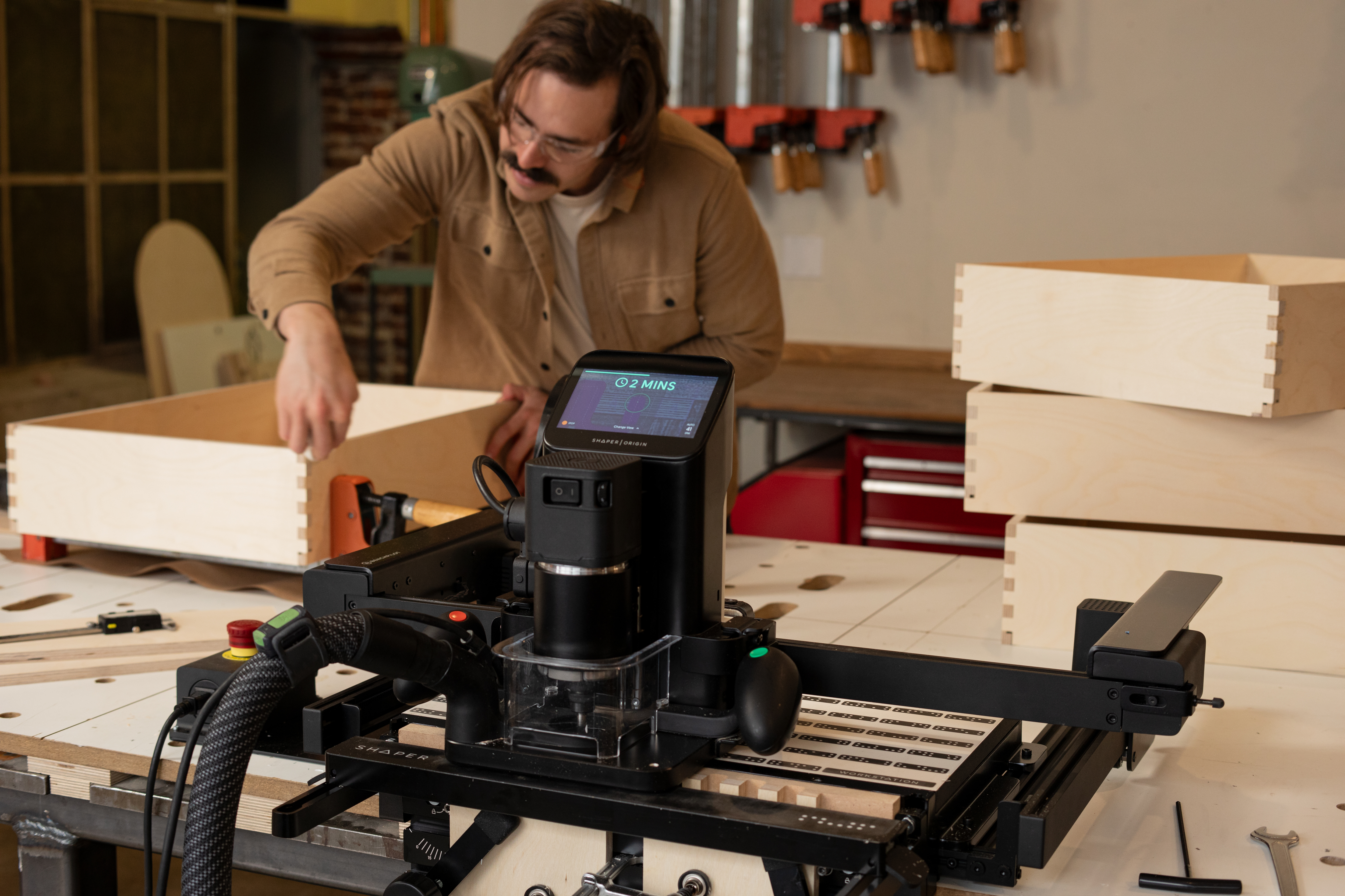 SHAPER BenchPilot + Workstation + Shelf Upgrade Kit SHAPER BenchPilot + Workstation + Shelf Upgrade Kit