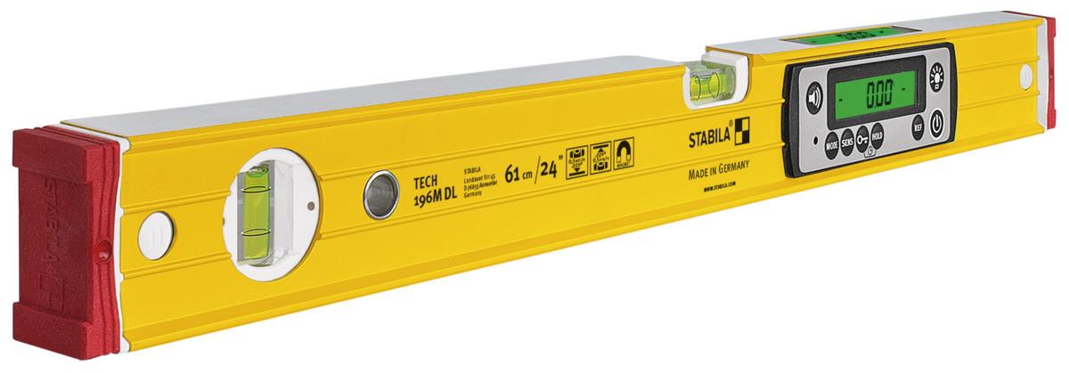 STABILA Elektronik-Wasserwaage TECH 196M DL, 61 cm