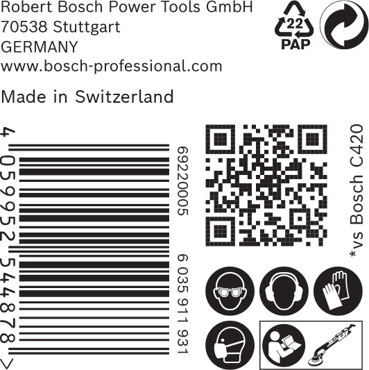BOSCH EXPERT C470 Schleifp. mit 19 Löchern für Trockenbauschl., 225 mm, K 100, 25 Stk. BOSCH EXPERT C470 Schleifp. mit 19 Löchern für Trockenbauschl., 225 mm, K 100, 25 Stk.