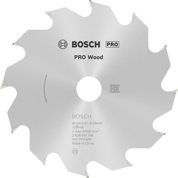 BOSCH Kreissägeblatt Optiline Wood 140x2,4x20mm Z12 BOSCH Kreissägeblatt Optiline Wood 140x2,4x20mm Z12
