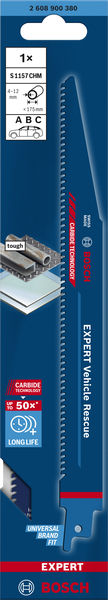BOSCH EXPERT ‘Vehicle Rescue’ S 1157 CHM Säbelsägeblatt, 1 Stück BOSCH EXPERT ‘Vehicle Rescue’ S 1157 CHM Säbelsägeblatt, 1 Stück