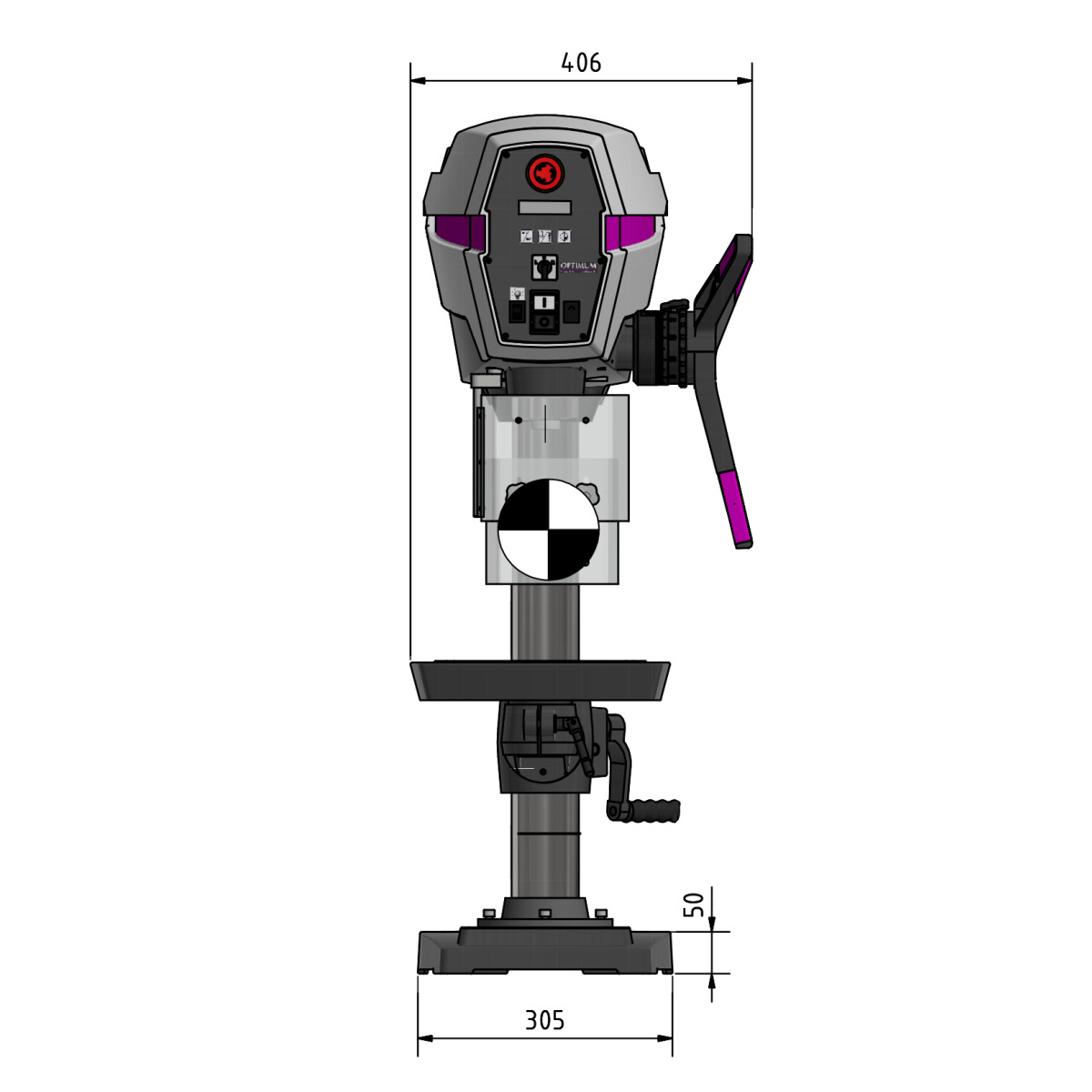 Optimum OPTIdrill DP 26-T (400 V) Set