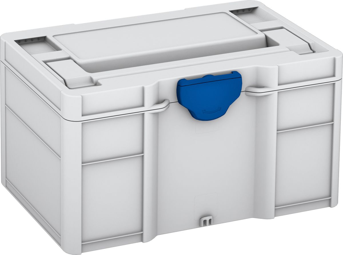 TANOS Systainer3 S 147 lichtgrau (Verschluss signalblau)