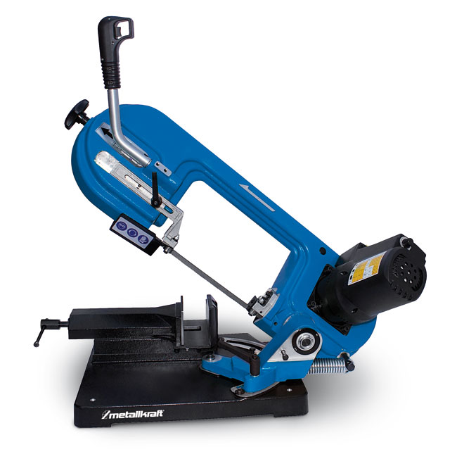 METALLKRAFT Besonders leise und präzise Gehrungs-Metallbandsäge MBS 150