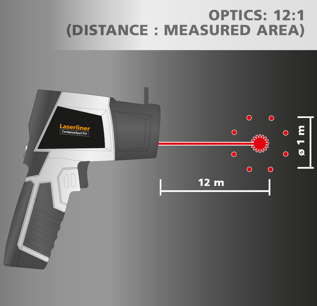 LASERLINER Klima-/Feuchte-/Temperaturmessgerät CondenseSpot Pro LASERLINER Klima-/Feuchte-/Temperaturmessgerät CondenseSpot Pro