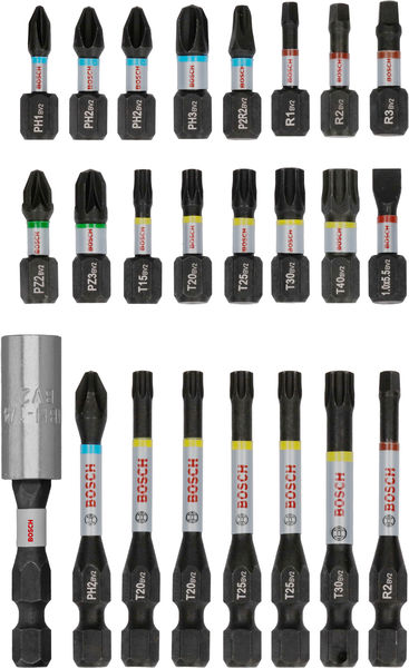 BOSCH PRO Impact Schrauberbit-Set, 24-tlg. BOSCH PRO Impact Schrauberbit-Set, 24-tlg.