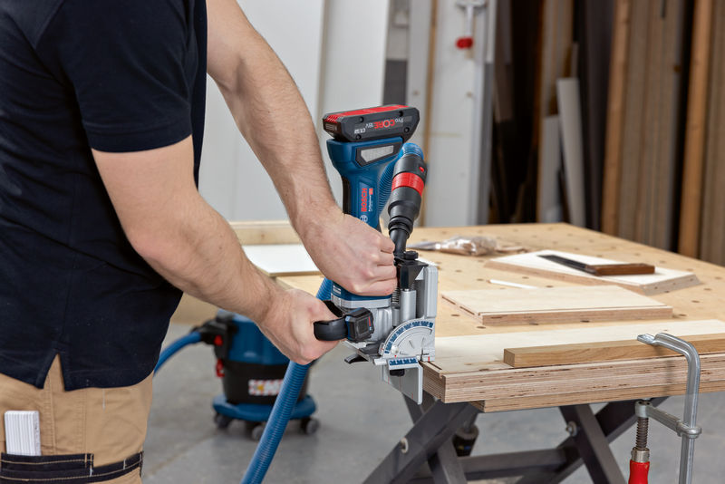 BOSCH Akku-Flachdübelfräse GFF 18V-22 in L-BOXX BOSCH Akku-Flachdübelfräse GFF 18V-22 in L-BOXX