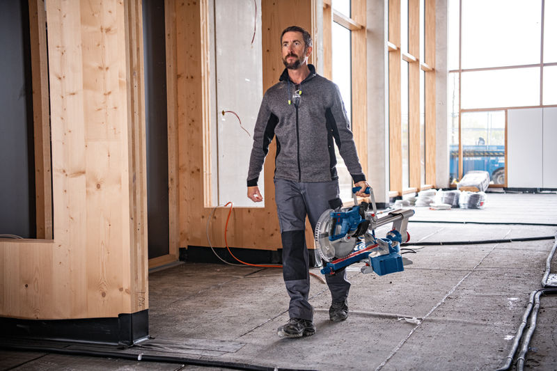 BOSCH Akku-Kapp- und Gehrungssäge BITURBO GCM 18V-254 D BOSCH Akku-Kapp- und Gehrungssäge BITURBO GCM 18V-254 D