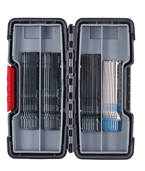 BOSCH 40tlg. Stichsägeblatt-Set Wood and Metal