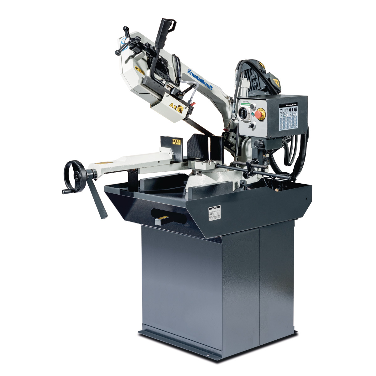 METALLKRAFT Hydraulische Schwenkrahmen-Metallbandsäge für Gehrungsschnitte bis +60°. CNC-G: Vollautomatisch BMBS 220 x 250 H-G METALLKRAFT Hydraulische Schwenkrahmen-Metallbandsäge für Gehrungsschnitte bis +60°. CNC-G: Vollautomatisch BMBS 220 x 250 H-G