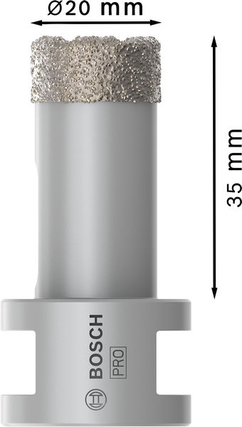 BOSCH Diamanttrockenbohrer Dry Speed Best for Ceramic BOSCH Diamanttrockenbohrer Dry Speed Best for Ceramic