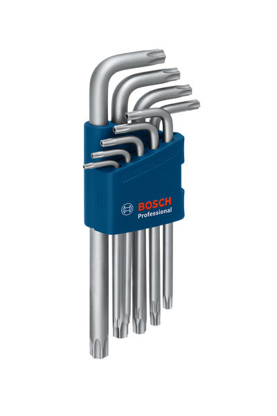 BOSCH Innensechskantschlüssel Torx 9 Stück BOSCH Innensechskantschlüssel Torx 9 Stück