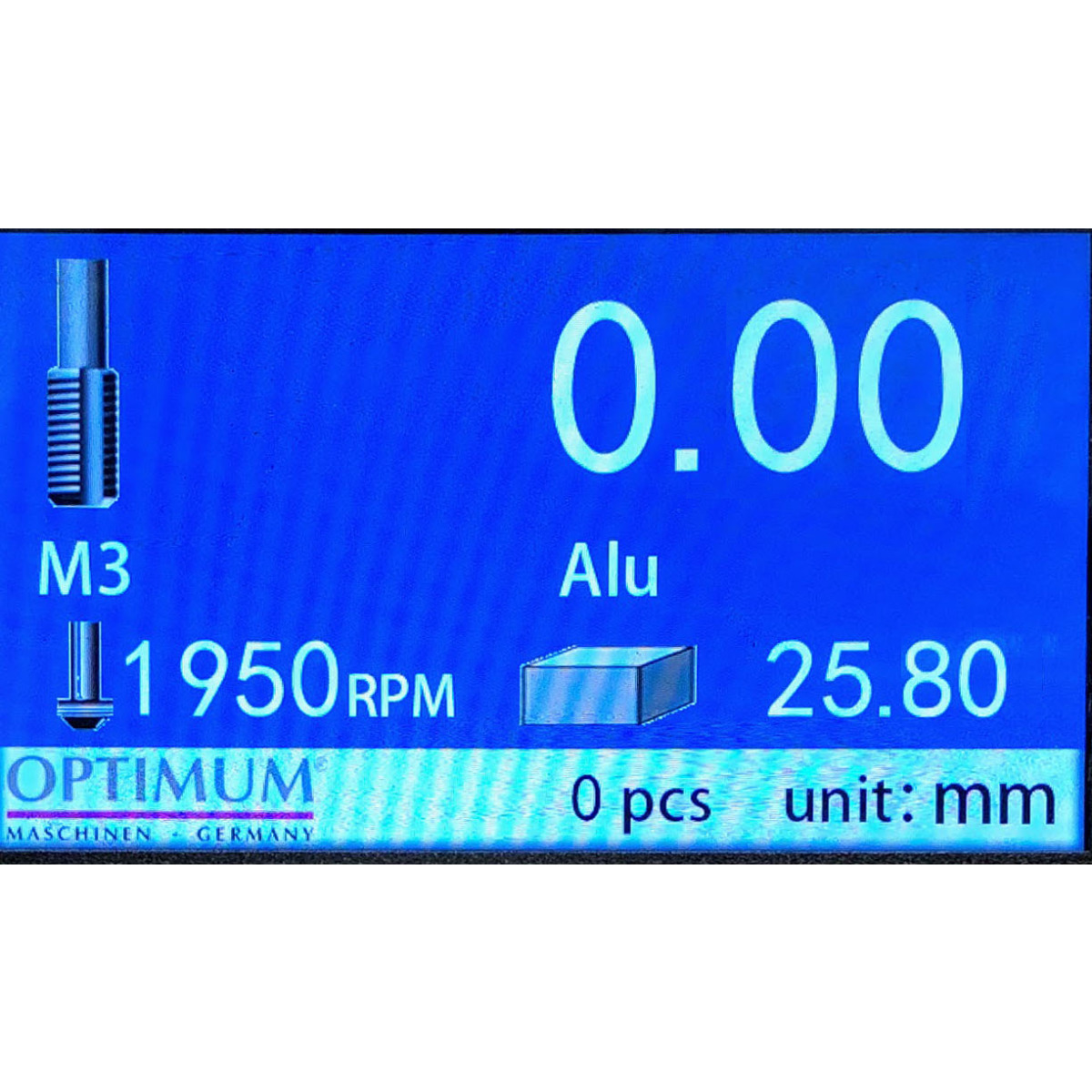 OPTIMUM Tischbohrmaschine OPTIdrill DX 17V
