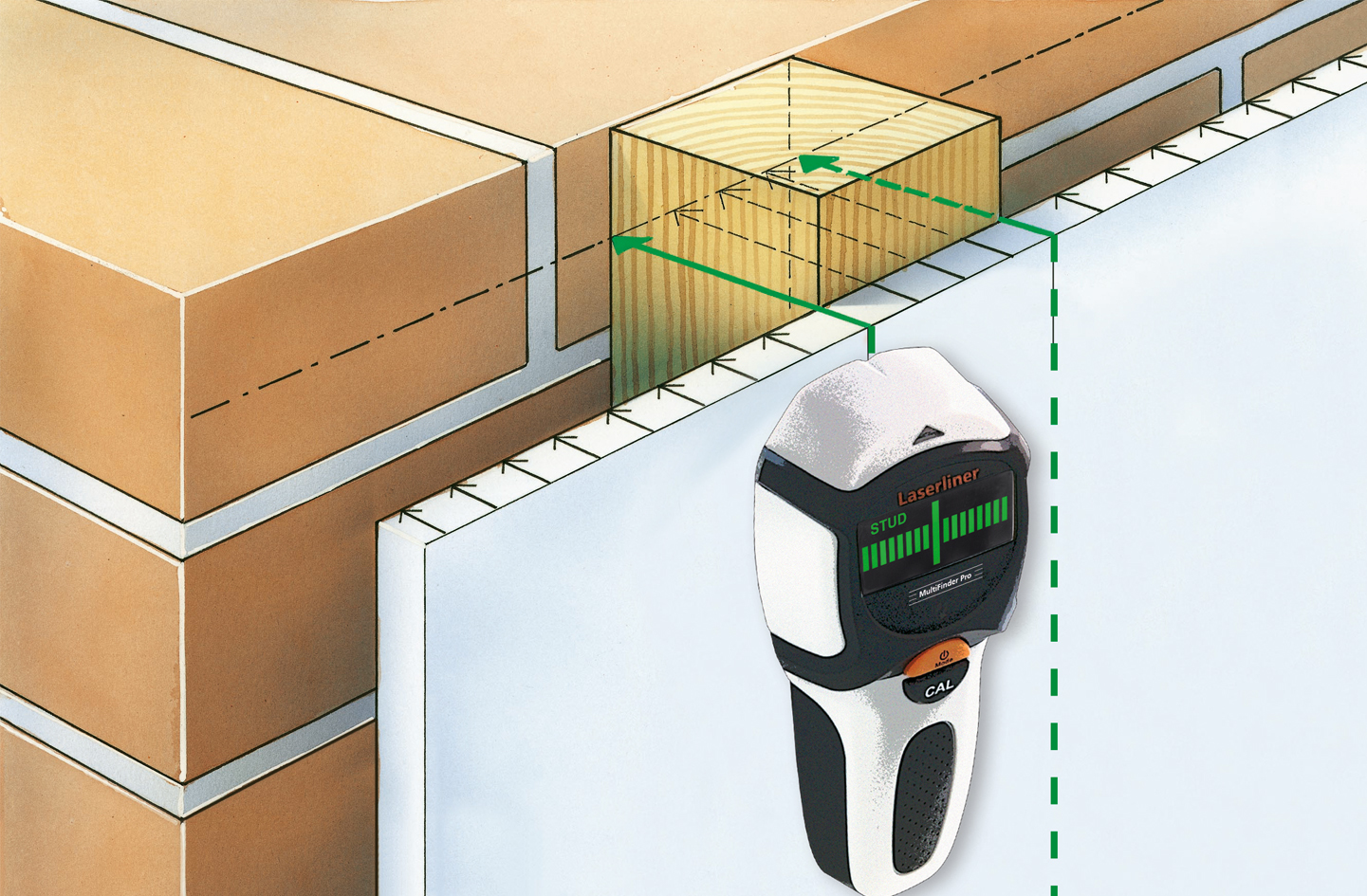 LASERLINER Ortungsgerät MultiFinder Pro LASERLINER Ortungsgerät MultiFinder Pro