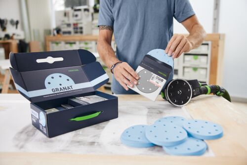 FESTOOL Schleifmittel Granat D125 GR-Set FESTOOL Schleifmittel Granat D125 GR-Set