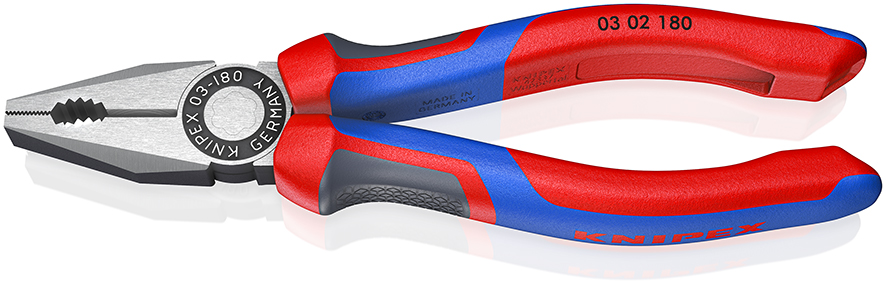 KNIPEX Kombizange schwarz atramentiert 180 mm KNIPEX Kombizange schwarz atramentiert 180 mm