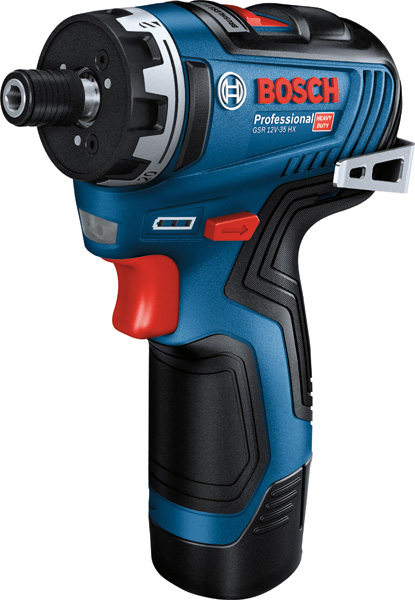 BOSCH Akku-Schrauber GSR 12V-35 HX: 2 x Akku GBA 12V 3.0Ah, Schnellladegerät, L-BOXX BOSCH Akku-Schrauber GSR 12V-35 HX: 2 x Akku GBA 12V 3.0Ah, Schnellladegerät, L-BOXX