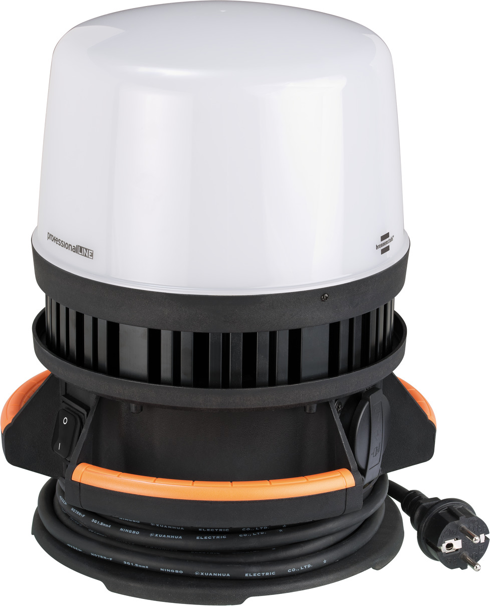 BRENNENSTUHL professionalLINE 360° LED Baustrahler ORUM 12050 M, IP54, 12600lm, 97W, 5m H07RN-F 3G1,5 BRENNENSTUHL professionalLINE 360° LED Baustrahler ORUM 12050 M, IP54, 12600lm, 97W, 5m H07RN-F 3G1,5