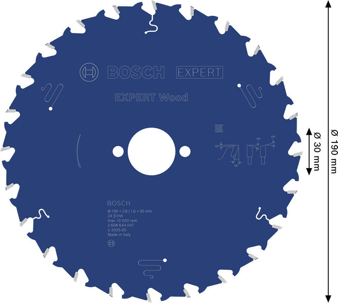 BOSCH Kreissägeblatt Expert for Wood BOSCH Kreissägeblatt Expert for Wood