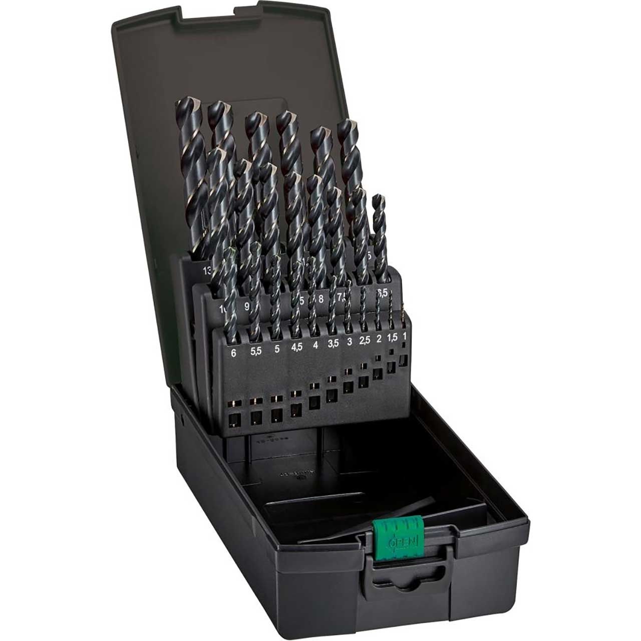 FORTIS HSS-Spiralbohrer-Satz Bronce 1,0-13,0mm