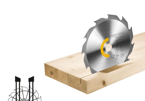 FESTOOL Kreissägeblatt WOOD RIP CUT HW 160x1,6x20 PW12