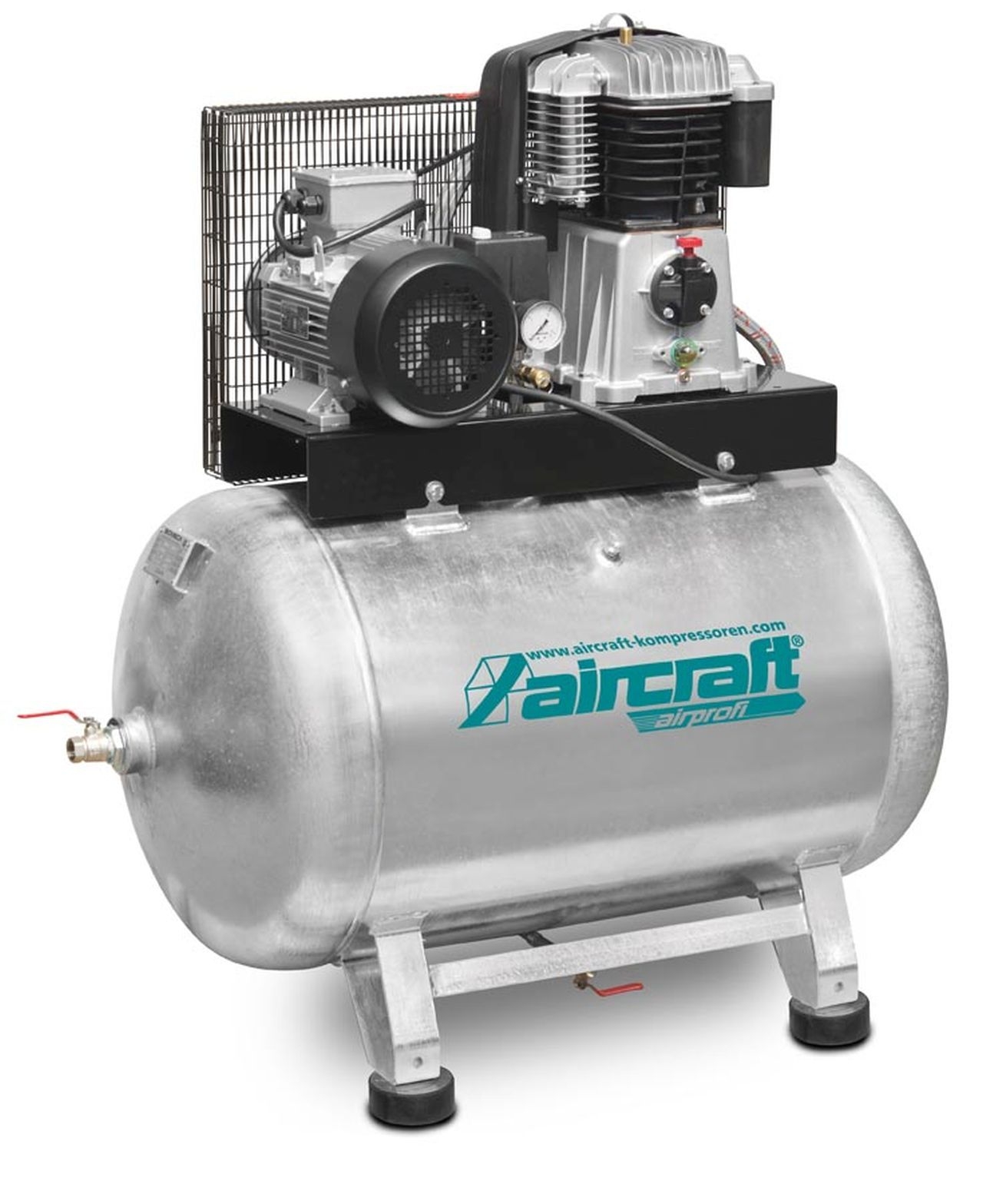 AIRCRAFT Stationärer Kolbenkompressor (10 bar) AIRPROFI 853/270/10 H